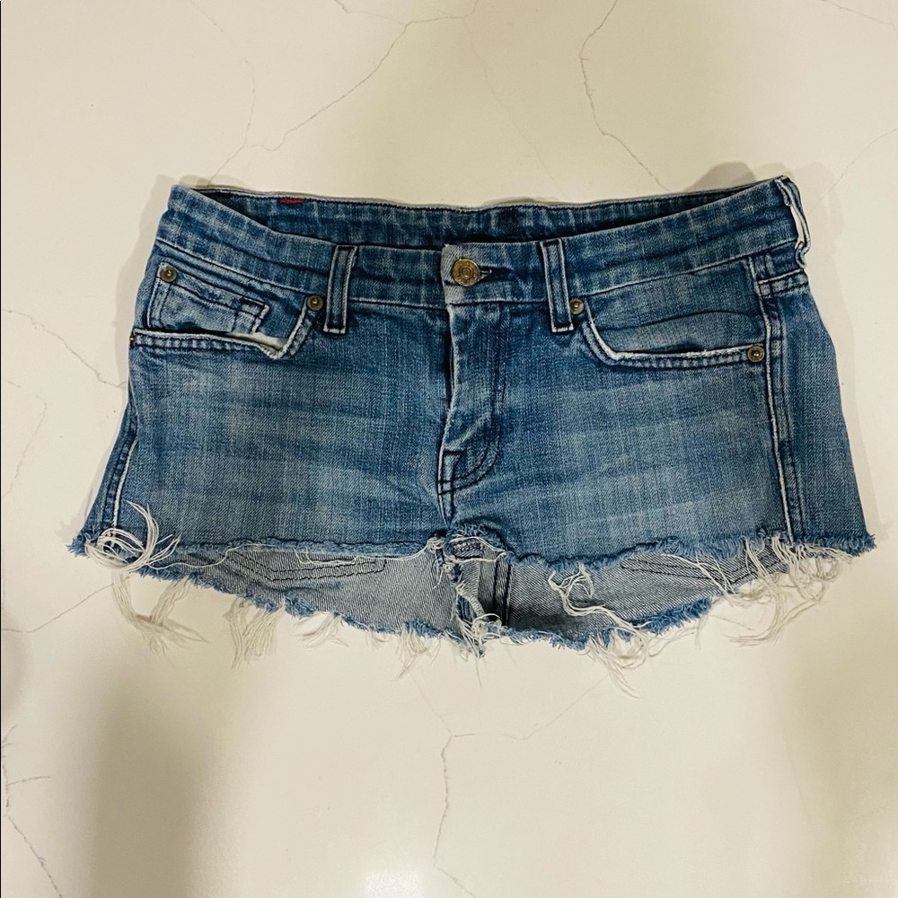 7 For All Mankind Jean Shorts